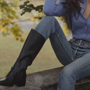 GAP Black Heeled Boots